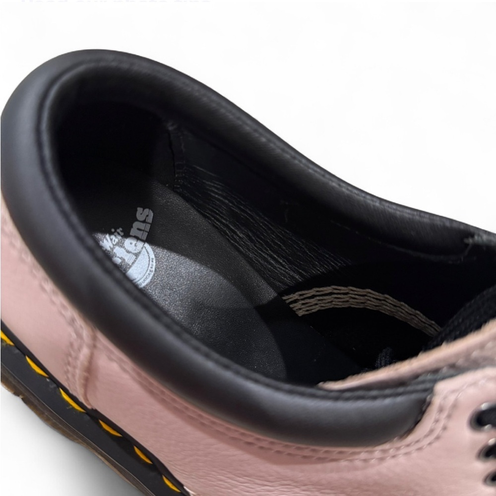 NEW Dr. Martens 8053 Pisa Leather Quad Platform Oxfords Lace-Up Vintage Taupe, 5 - Picture 9 of 10
